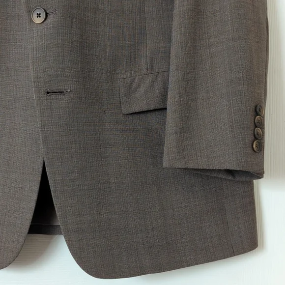 Christian Dior Monsieur Baskin 80's Vintage Union Made Woven Blazer Jacket 43R